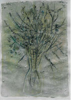 Dry Branches In Glass