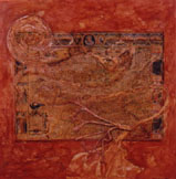 From the series "Bond of Land", Mixed technique on canvas